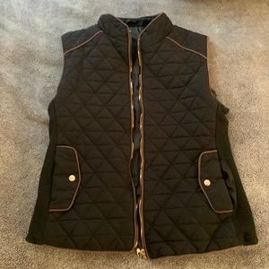 Black vest not sure what brand but very nice